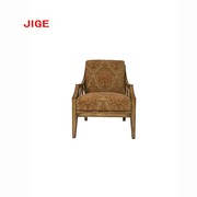 美式原木沙发椅，地中海式实木休闲椅户外异形，个性单人舒适