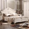 欧式床实木床婚床1.8米双人床白橡木床法式储物高箱开放漆大床