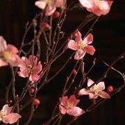桃花落地干花树枝树枝，装饰干花枝干花花束，真花干枝干花客厅装饰