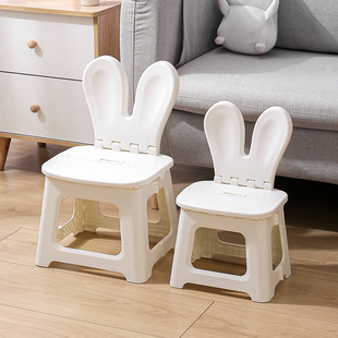 折叠凳子家用省空间便携马扎，登式塑料小板凳，儿童换鞋凳结实小椅子