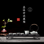 新中式禅意白色釉(白色釉)功夫，茶具套装摆件茶壶，茶杯茶盘酒店别墅软装饰品