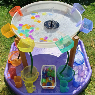 宝宝玩水玩具儿童戏水装备套装感官ins改造早教具夏天户外日季游