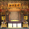 中式家居装饰仿古铜景泰蓝，铜胎掐丝珐琅，彩故宫廷吉象落地摆件整对
