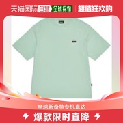 韩国直邮Nerdy男女款上衣T恤夏季浅绿色圆领质感舒适简约百搭气质
