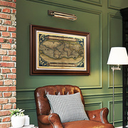 现代美式装饰画客厅沙发，背景墙挂画卧室轻奢复古油画欧式壁画玄关