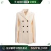 香港直邮dior女士白色双排，扣西服外套111v05a-1166-0200迪奥