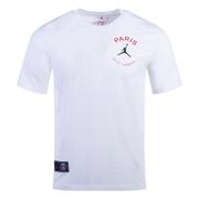 耐克Nike男T恤巴黎圣日耳曼乔丹标志21/22白色短袖A1052565