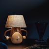 北欧风格卧室床头灯led简约家用创意浪漫温馨实木书房护眼ins台灯