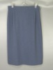 Vintage 古着amboise中古日本产夏季蓝紫色纯色日系半身裙