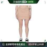 香港直邮潮奢 Ambush 女士 粉色短裙 BWHL001S24KNI001