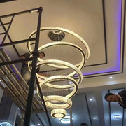灯具定制现代简约创意布艺灯，亚克力灯工艺吊灯吸顶灯户外壁灯