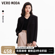 Vero Moda西装外套女2024早春通勤休闲百搭宽松玫瑰刺绣