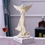 欧式女神人物雕塑天使小摆件创意家居客厅装饰品电视柜酒柜艺术品