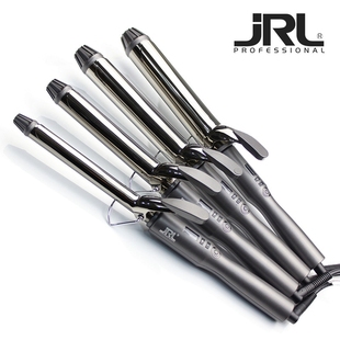 JRL鹰堡专业美发液晶电卷棒快速升温卷发棒 不伤发卷发器