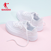 中国乔丹2024夏季板鞋，小白鞋轻便百搭休闲运动鞋网面透气女鞋