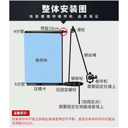 养殖场专用卷帘机手动加厚升降器猪场绞盘M机自锁家禽家畜养殖棚