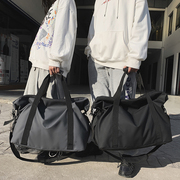 2024短途旅行包男大容量旅游手提行李袋运动健身包单肩斜挎包