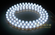  LED平头硅胶乳白外壳长城灯条 5MM插件灯珠造型长城灯带高亮