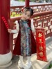 女童旗袍冬装过年服装女宝宝背心裙中国风儿童新中式连衣裙拜年服