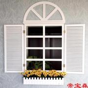 家居饰品地中海风格假窗欧式假窗户壁挂田园电表箱壁饰墙面装饰