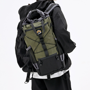 xs日本户外潮牌机能大容量，夏季旅游双肩背包，登山包男女旅行徒步包