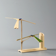 纯手工制作平衡竹，蜻蜓创意家居，工艺品摆件装饰品怀旧童年玩具