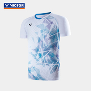 VICTOR/威克多羽毛球服签约球员大赛服版针织T恤 T-40001TD