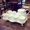 欧式骨瓷咖啡杯套装英式高档下午茶茶具创意陶瓷杯简约家用花茶杯