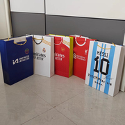 ac米兰切尔西巴萨阿森纳利物浦皇马曼城梅西c罗足球(罗足球)生日礼物品袋