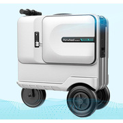 HG电动行李箱骑行代步爱尔威可坐可骑电动拉杆箱可换电池20寸箱子