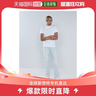 香港直邮Raey 男士Line 有机棉细脚牛仔裤