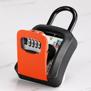 免安装壁挂式钥匙盒装修密码钥匙盒户外民宿金属密码挂锁钥匙盒定