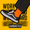 garbastes原创粗线基础多色长袜，国潮街头嘻哈长筒袜纯棉男女袜子