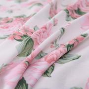 美式田园花朵全棉纯棉四件式裙式花边床单被套1.5m1.8米床上用品
