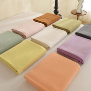 纯棉加厚磨毛床单单件全棉单人1.2/1.5米双人纯色被单1.8m/2.0m床