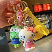 韩国创意潮流KT猫钥匙扣HelloKitty汽车可爱情侣包包小挂件