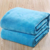 法莱绒毛毯床单法兰绒休闲毯空调毯毛巾被纯色珊瑚绒毯子