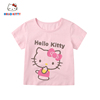 HelloKitty童装凯蒂猫夏季女童薄款可爱棉质短袖T恤婴童宝宝短袖