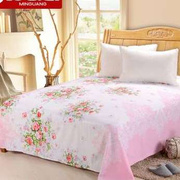 民光床单丝光全棉，中式传统老床单，单件宿舍床单加厚床单子