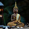 东南亚风情摆件泰国佛像禅意树脂，工艺品装饰泰式会所家居客厅玄关