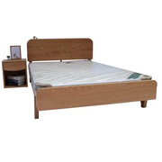 北欧橡木实木儿童床，现代简约1.2米单人床卧室，木蜡油环保家具双人