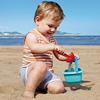 Hape宝宝沙滩玩沙铲子和水桶套装儿童挖沙工具戏水小玩具1-3益智