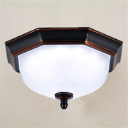 欧式铁艺美式复古简约LED吸顶灯客厅卧室餐厅阳台厨房灯具