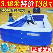 家庭版充气游泳池小型塑料儿童家用加厚室超大婴幼儿小孩子的玩具