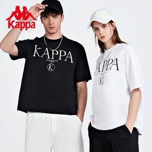 Kappa卡帕短袖outlets情侣男女运动T恤夏季休闲圆领半袖KAB0ST12