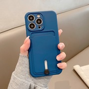 卡包一体适用苹果14promax手机壳iphone15pro带卡套13卡槽12pm背夹11简约防摔可14放卡卡片插卡8plus卡夹证件