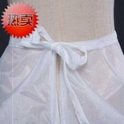 婚纱礼服演出服装配饰裙撑白色演出服 的圈外内衬m3搭配纱衬裙