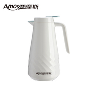 亚摩斯大容量保温壶家用保温水壶按压式暖水瓶1.6L玻璃胆热水壶