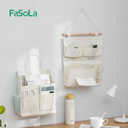 fasola床头收纳挂袋墙挂式门，后小挂兜储物整理袋宿舍神器置物布袋