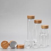 小玻璃瓶带盖密封液体5ml创意手工装饰圆形分装玻璃瓶空瓶便携